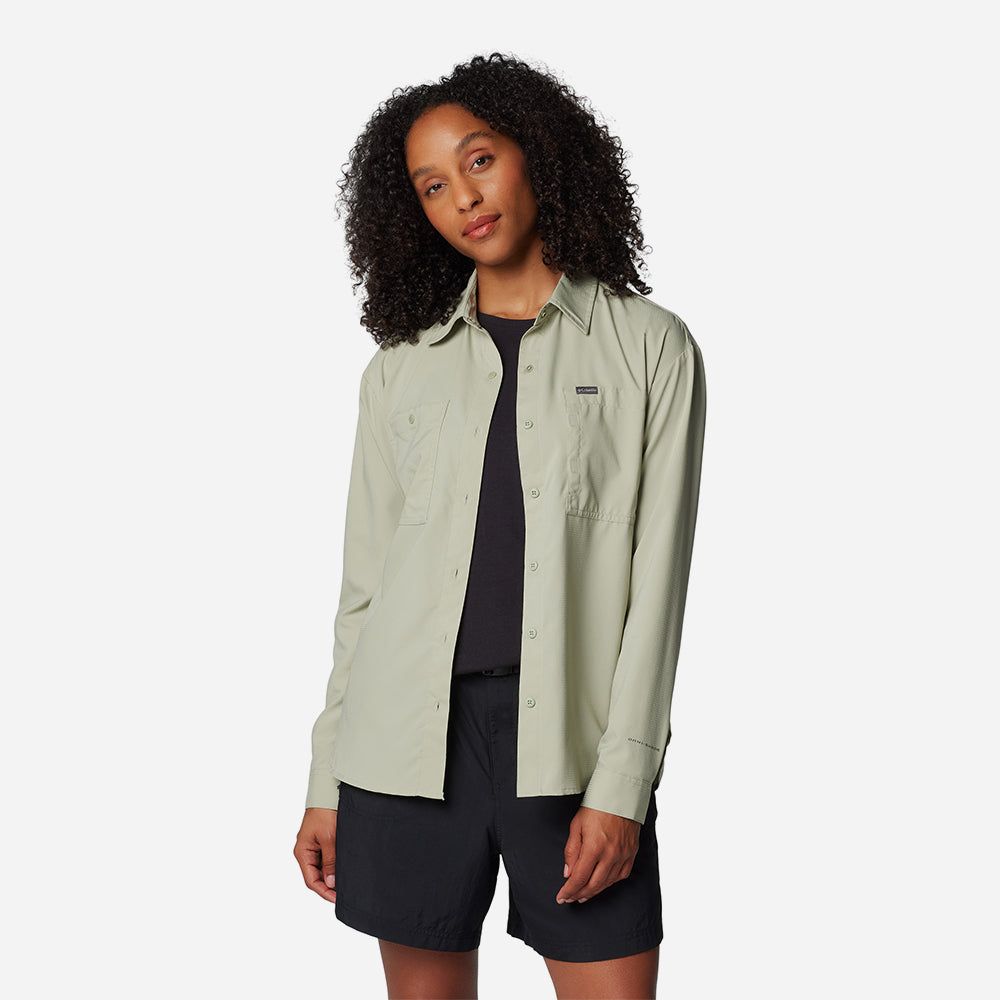 Columbia - Áo sơ mi tay dài nữ Silver Ridge Utility™ Long Outdoor Shirt