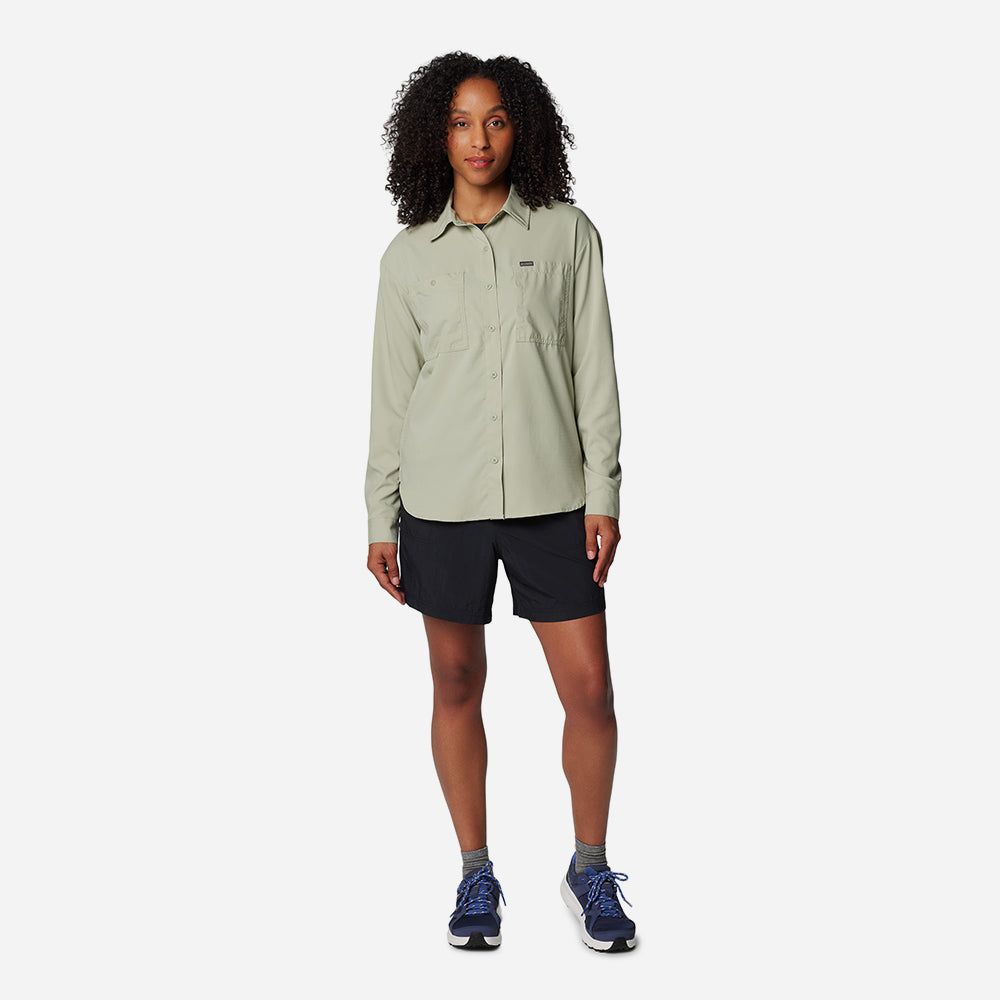Columbia - Áo sơ mi tay dài nữ Silver Ridge Utility™ Long Outdoor Shirt