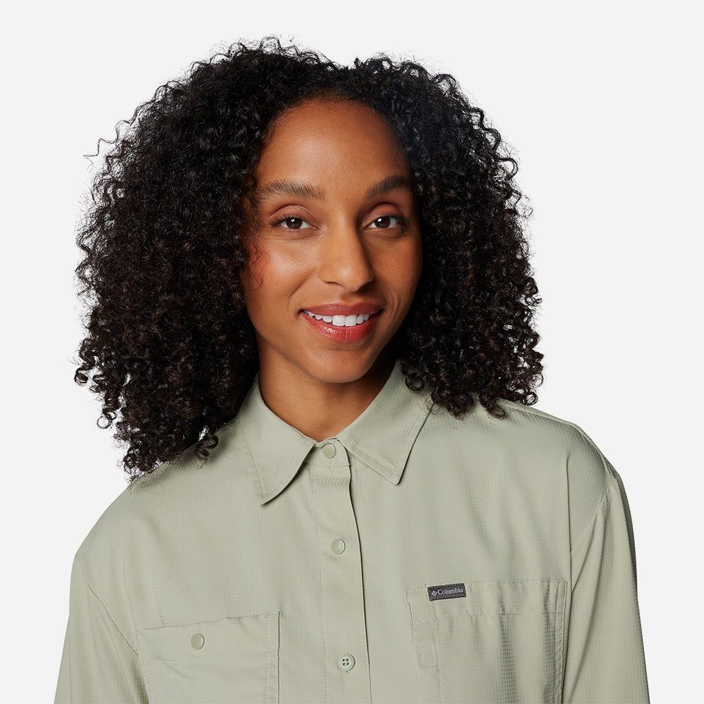 Columbia - Áo sơ mi tay dài nữ Silver Ridge Utility™ Long Outdoor Shirt