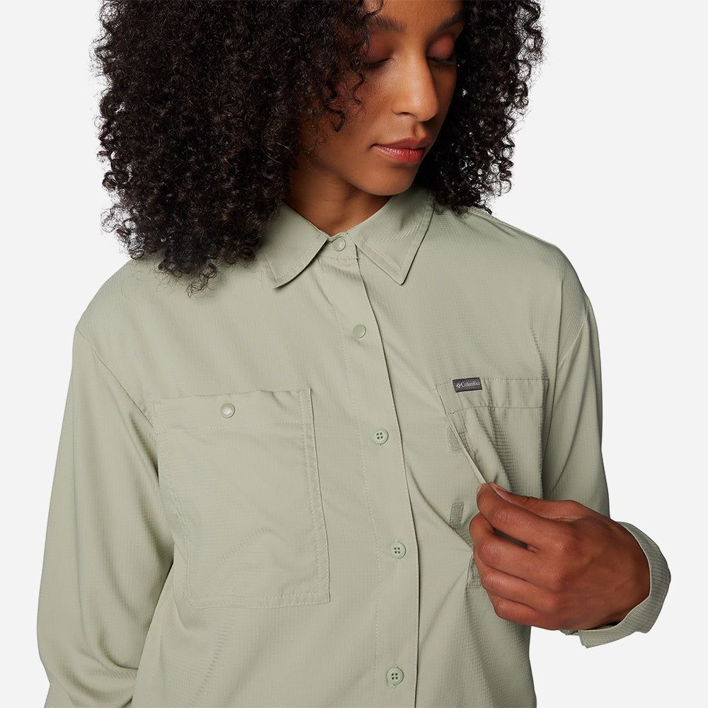 Columbia - Áo sơ mi tay dài nữ Silver Ridge Utility™ Long Outdoor Shirt