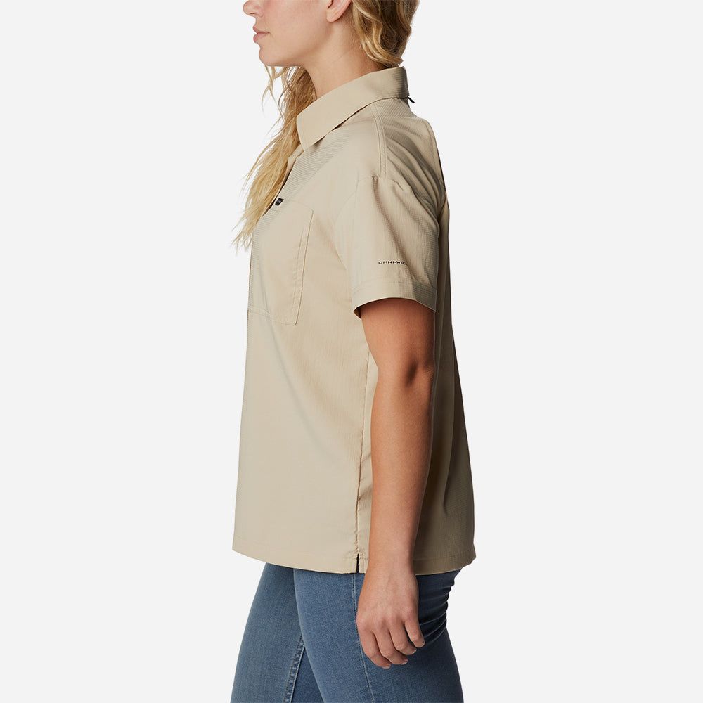 Columbia - Áo sơ mi tay ngắn thể thao nữ Silver Ridge Utility™ Shirt Outdoor