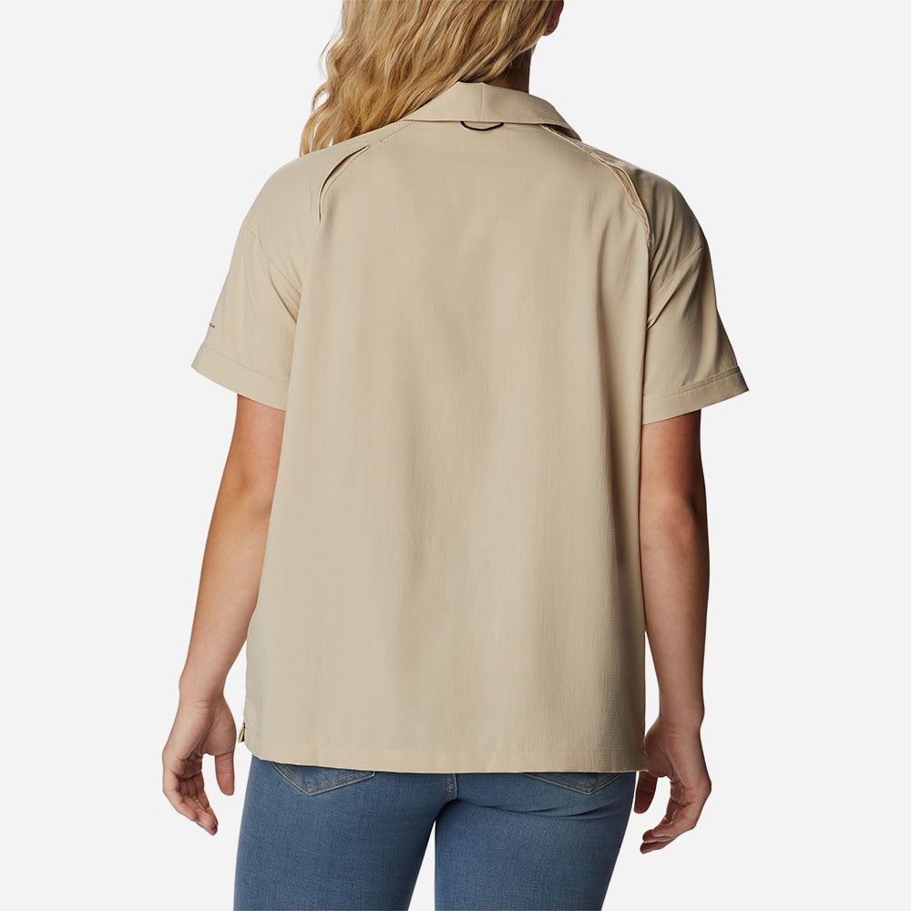 Columbia - Áo sơ mi tay ngắn thể thao nữ Silver Ridge Utility™ Shirt Outdoor