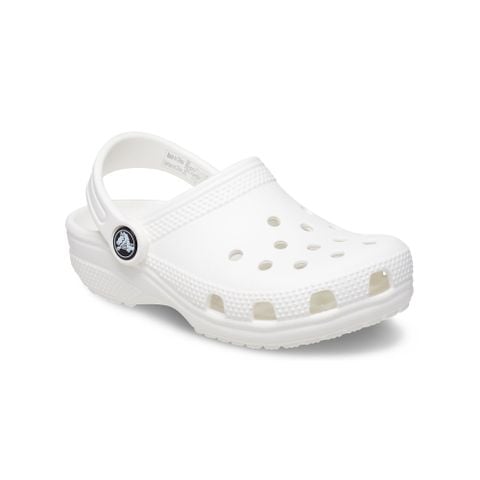 Crocs - Xăng đan trẻ em Classic Clog Toddler White - 2