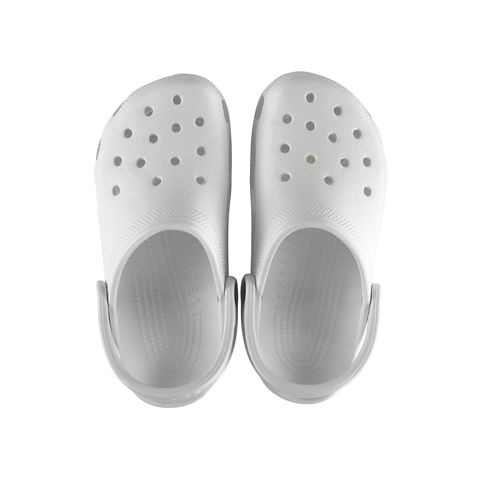 Crocs - Xăng đan trẻ em Classic Clog Kid White