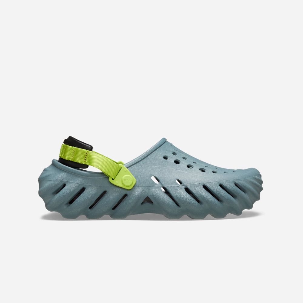 Crocs - Xăng đan nam nữ Unisex Crocs Echo Clog - Blue