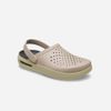 Crocs - Xăng đan nam nữ Unisex Crocs Inmotion Clog - Brown Taupe Lifestyle