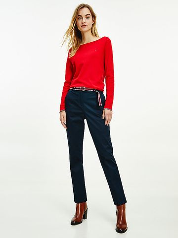 Tommy Hilfiger - Quần dài nữ London Slim Ankle Pant