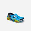 Crocs - Xăng đan trẻ em Kids' Crocs Classic Iamonster Truck Neon Ocean Clog
