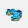 Crocs - Xăng đan trẻ em Kids' Crocs Classic Iamonster Truck Neon Ocean Clog