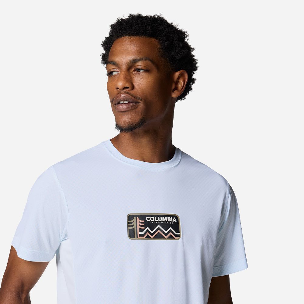 Columbia - Áo thun nam Zero Rules™ Light Graphic Crew Outdoor