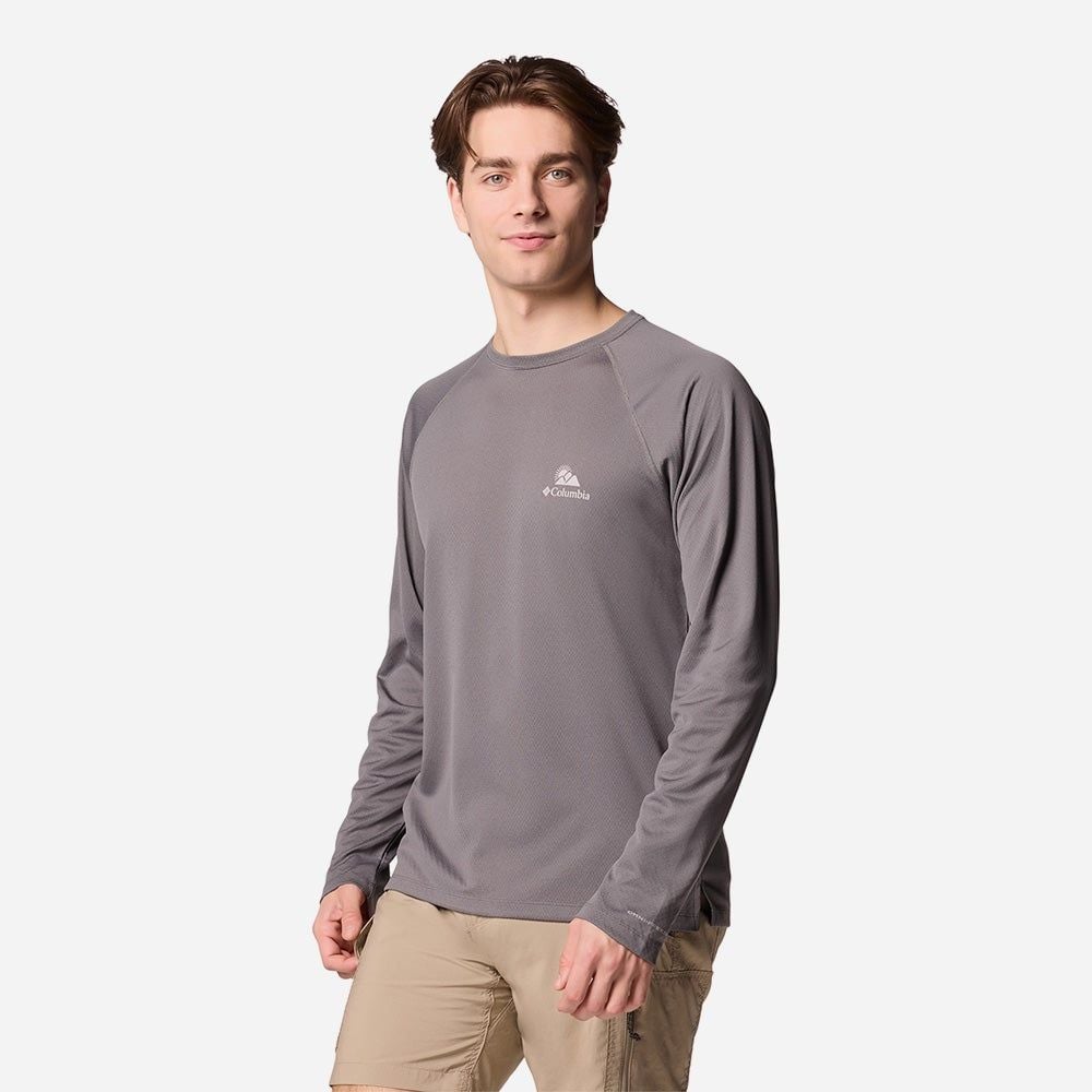 Columbia - Áo thun tay dài nam Alpine Chill™ Pro Graphic Crew Outdoor