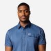 Columbia - Áo sơ mi tay ngắn thể thao nam Landroamer™ Twill Outdoor Shirt