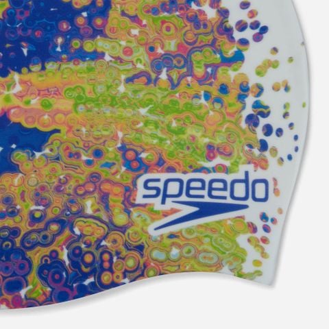 Speedo - Nón bơi trẻ em Digital Printed Cap Swimming - 2