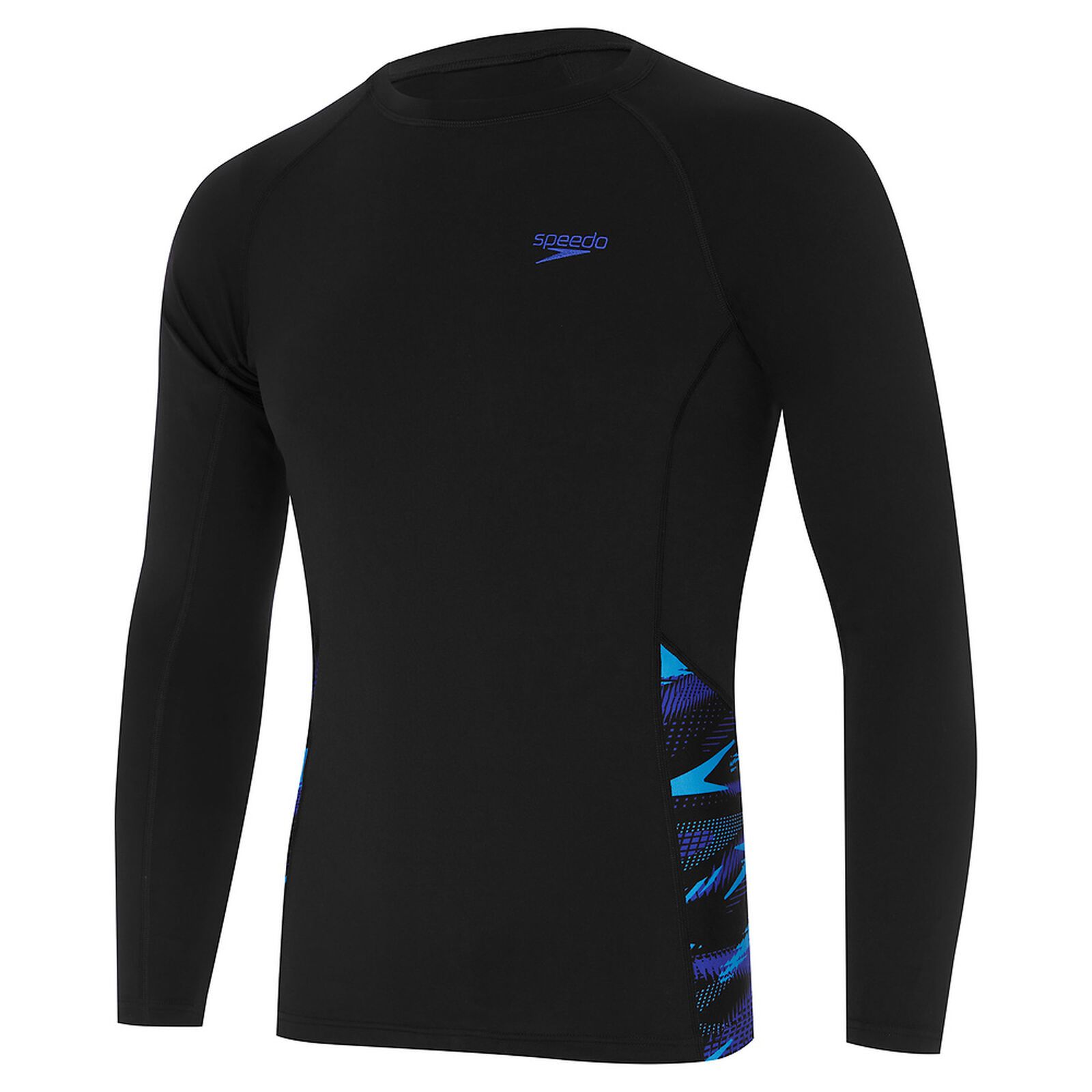 Speedo - Áo bơi tay dài chống nắng nam End+ Splice Rash Top Am Swimming