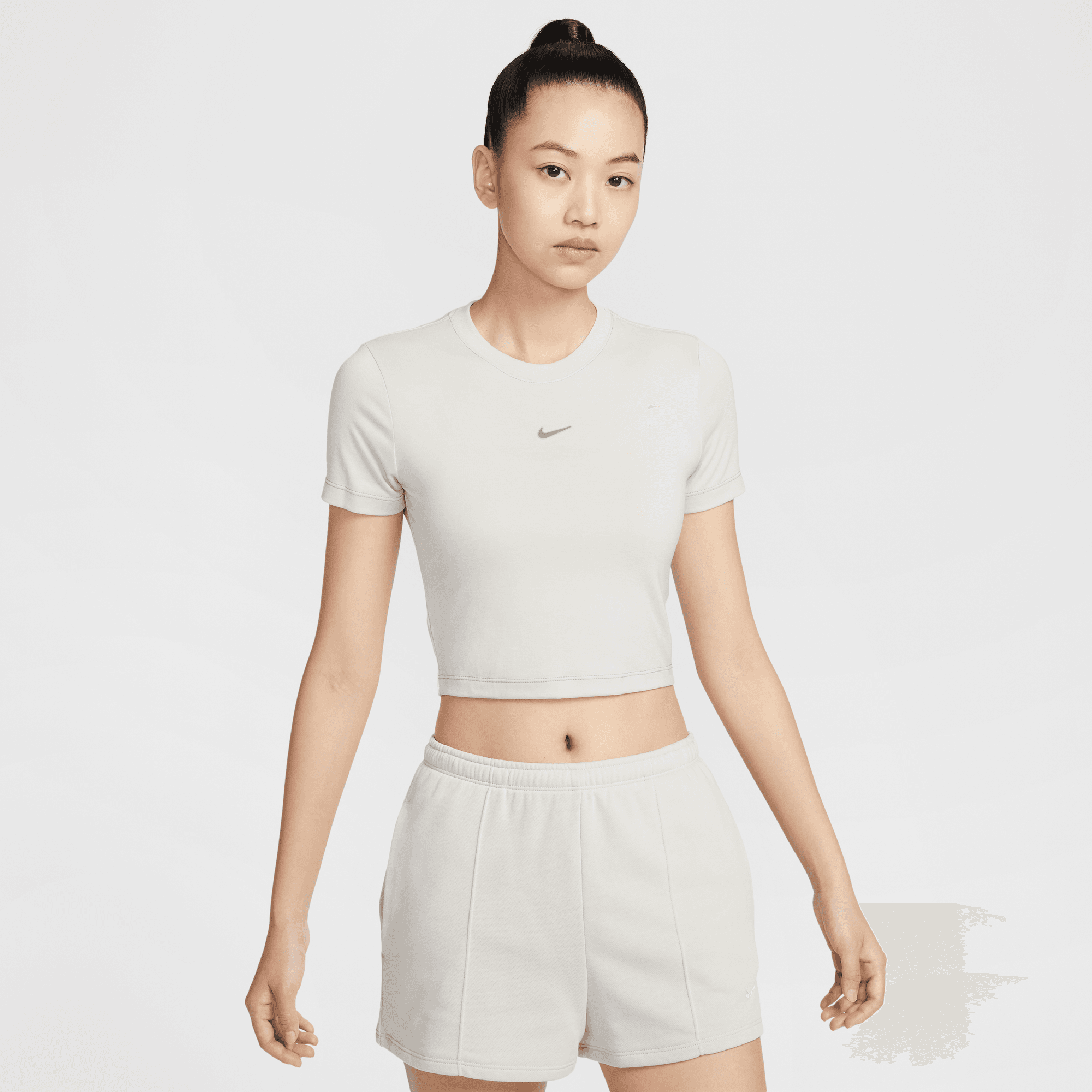Nike - Áo tay ngắn thể thao Nữ Women's Nsw Slim Crop Tee
