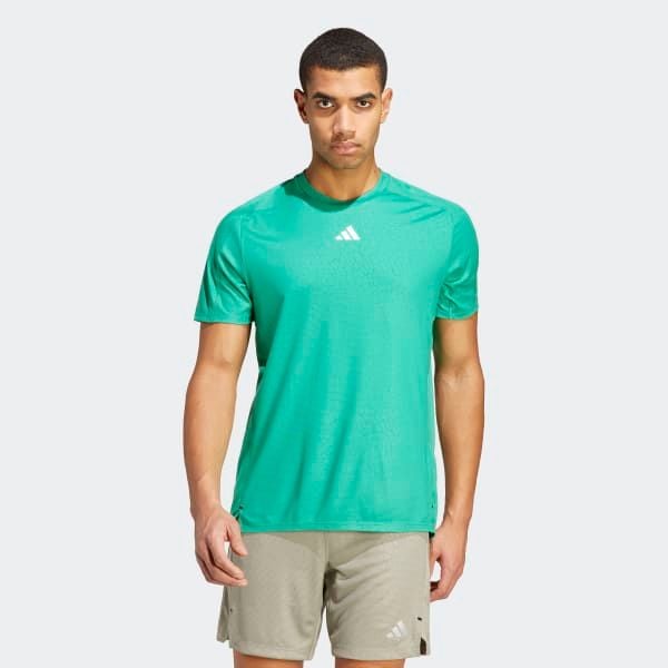 adidas - Áo tay ngắn Nam Workout PU Print T-Shirt Short Sleeve