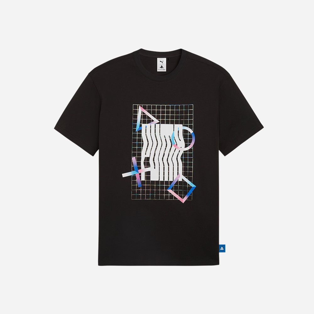 Puma - Áo phông nam X Playstation Elevated Tee Lifestyle