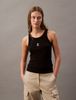 Calvin Klein - Áo ba lỗ CK nữ Ribbed Cotton Logo Tank Top