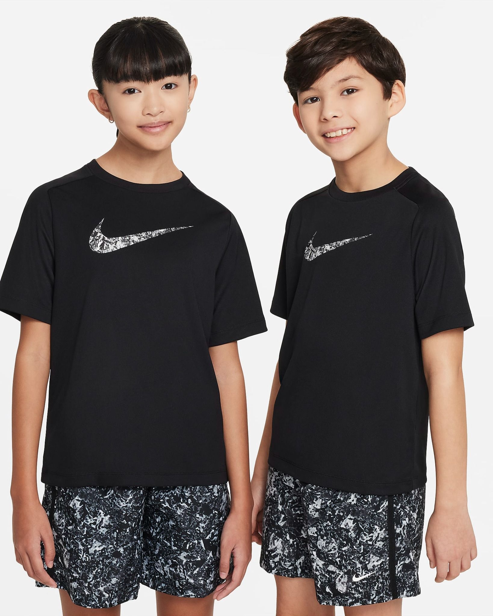 Nike - Áo tay ngắn thể thao Bé Trai Multi Big Kids' Dri-FIT Short-Sleeve Top