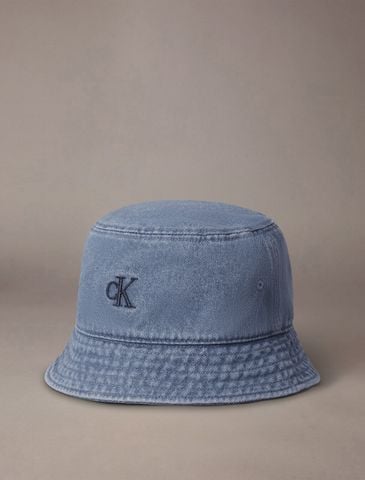Calvin Klein - Nón rộng vành CK nam Small Monogram Bucket Hat
