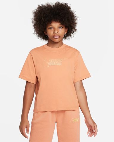 Nike - Áo tay ngắn thể thao Bé Gái Sportswear Older Kids' (Girls) Boxy T-Shirt