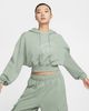 Nike - Áo khoác thể thao Nữ Women's Oversized Cropped French Terry Pullover Hoodie