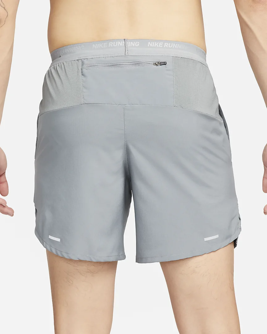 Nike - Quần ngắn chạy bộ Nam Dri-FIT Stride Men's 18cm (approx.) Brief-Lined Running Shorts