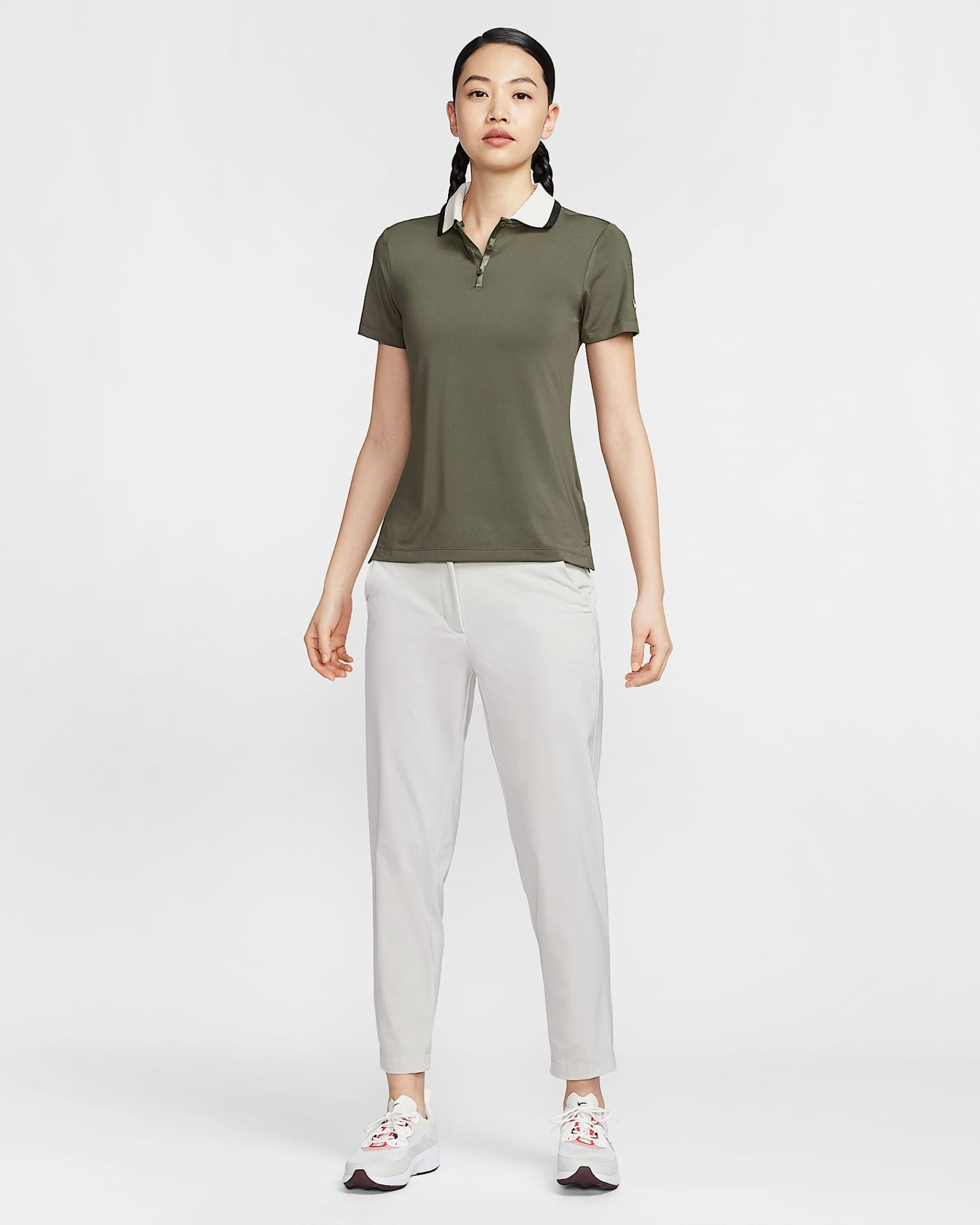 Nike - Áo polo thể thao Nữ Nike Tour Women's Dri-FIT Short-Sleeve Golf Polo