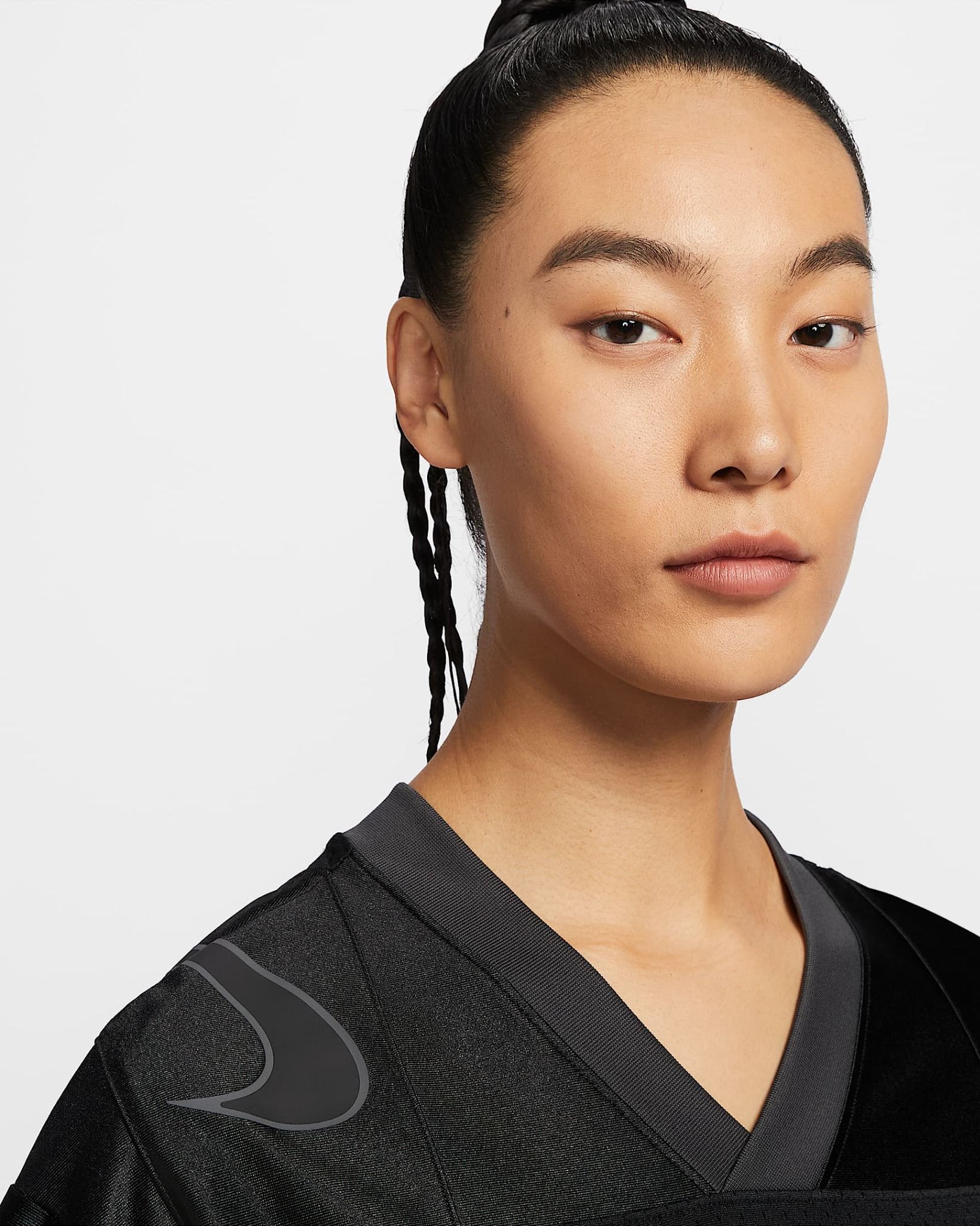 Nike - Áo tay ngắn thể thao Nữ Sportswear Street Women's Oversized Short-Sleeve Graphic Top