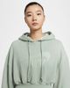 Nike - Áo khoác thể thao Nữ Women's Oversized Cropped French Terry Pullover Hoodie