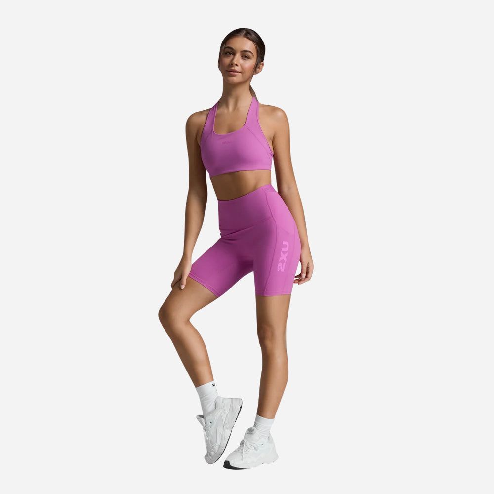 2Xu - Quần ngắn ống ôm nữ Form Stash High-Rise Bike Short Running