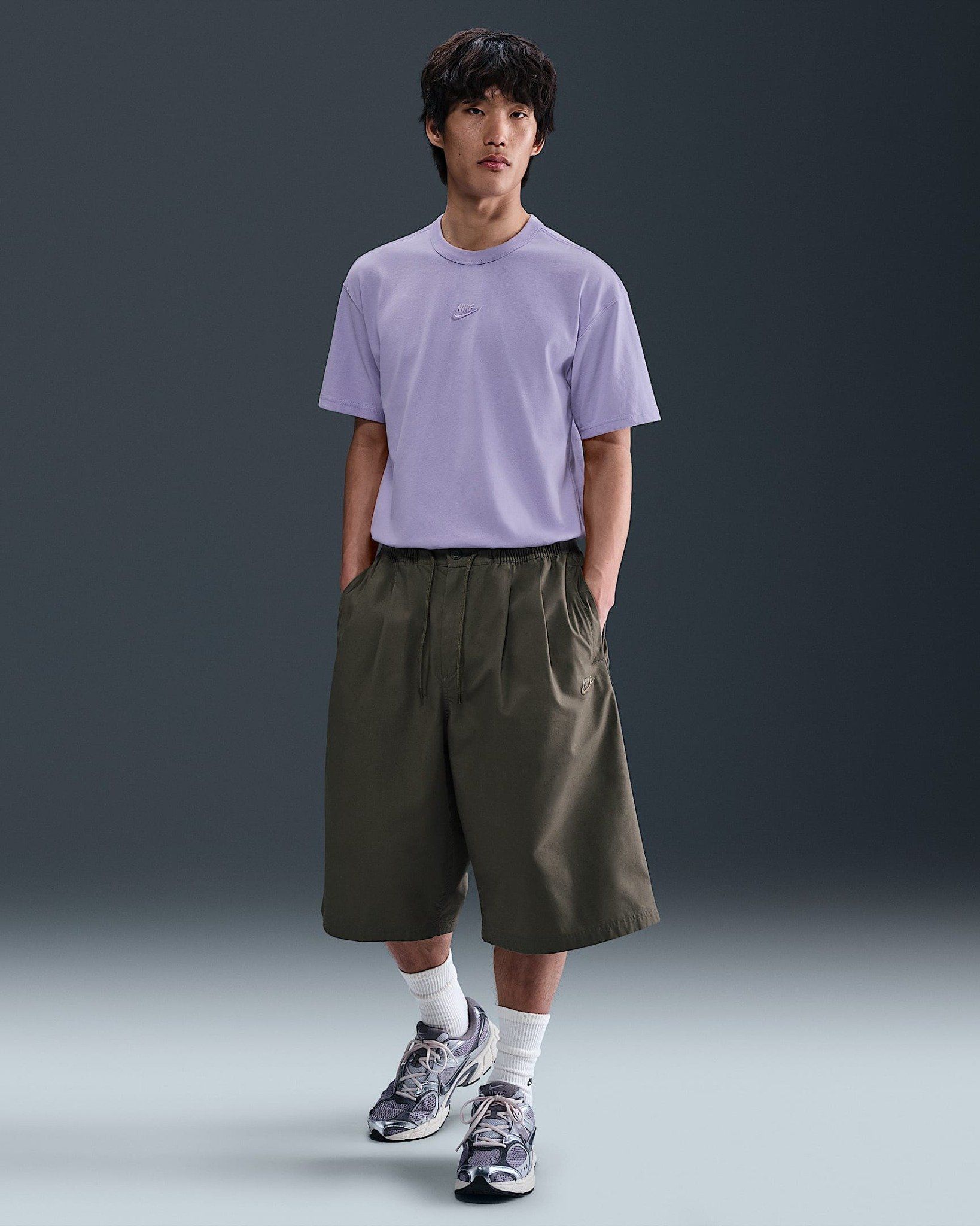 Nike - Áo thun tay ngắn thể thao Nam Sportswear Premium Essentials Tee
