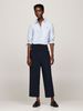 Tommy Hilfiger - Áo sơ mi tay dài nữ Flag Embroidery Regular Fit Oxford Shirt