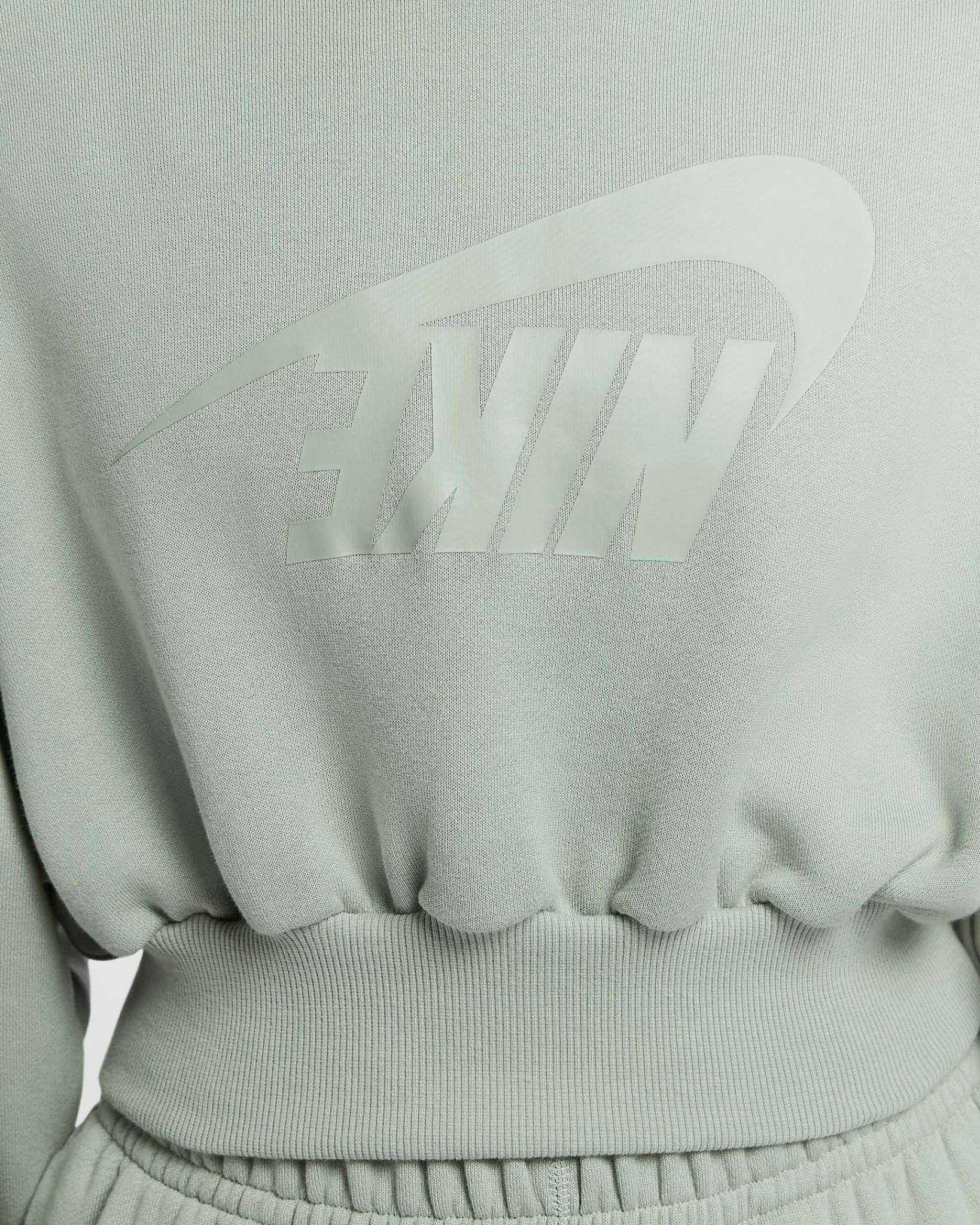 Nike - Áo khoác thể thao Nữ Women's Oversized Cropped French Terry Pullover Hoodie
