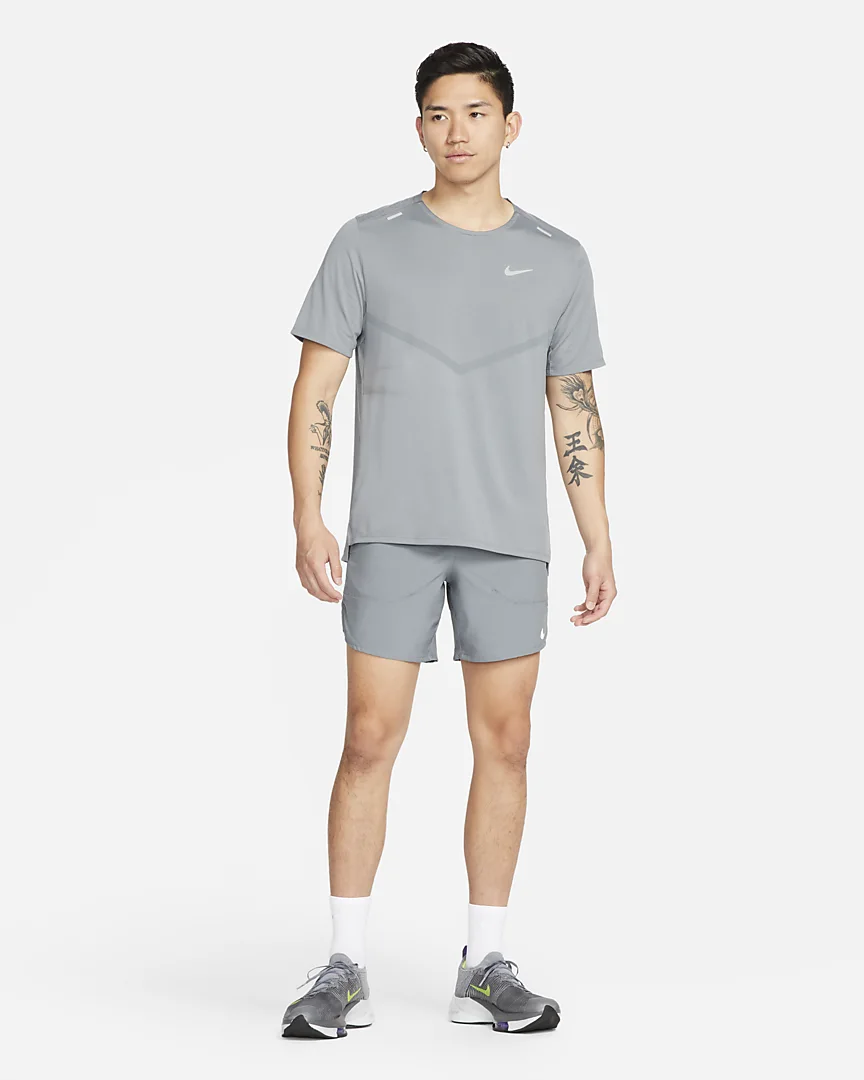 Nike - Quần ngắn chạy bộ Nam Dri-FIT Stride Men's 18cm (approx.) Brief-Lined Running Shorts