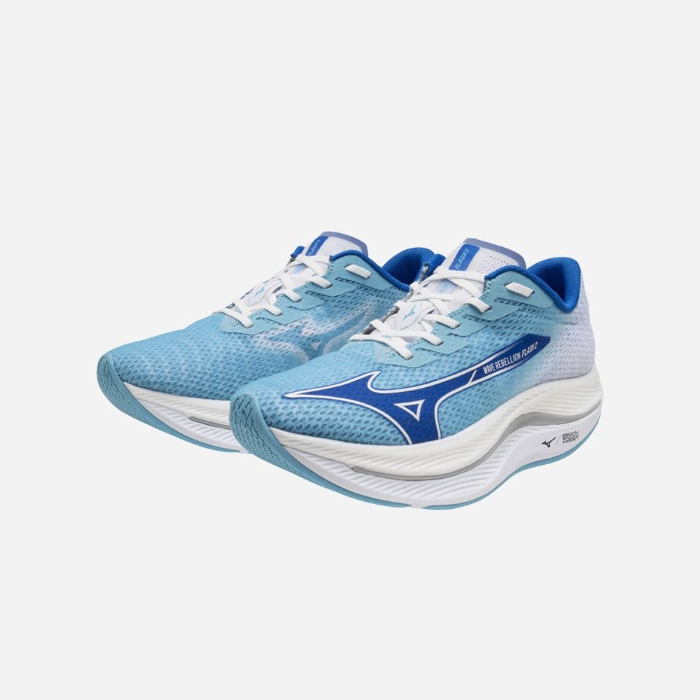 Mizuno - Giày chạy bộ nam Wave Rebellion Flash 2 Running Shoes