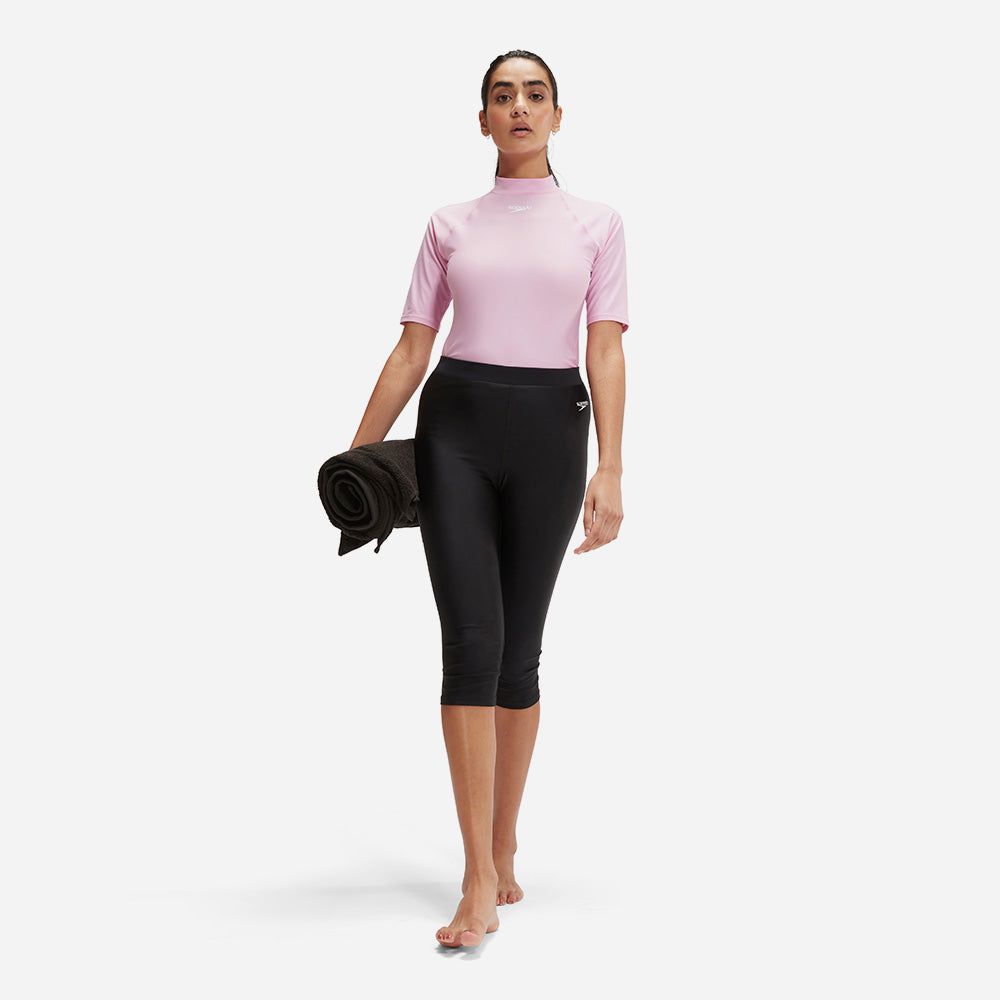 Speedo - Quần dài bơi chống nắng nữ Essential 3/4 Sun Protection Pant Swimming