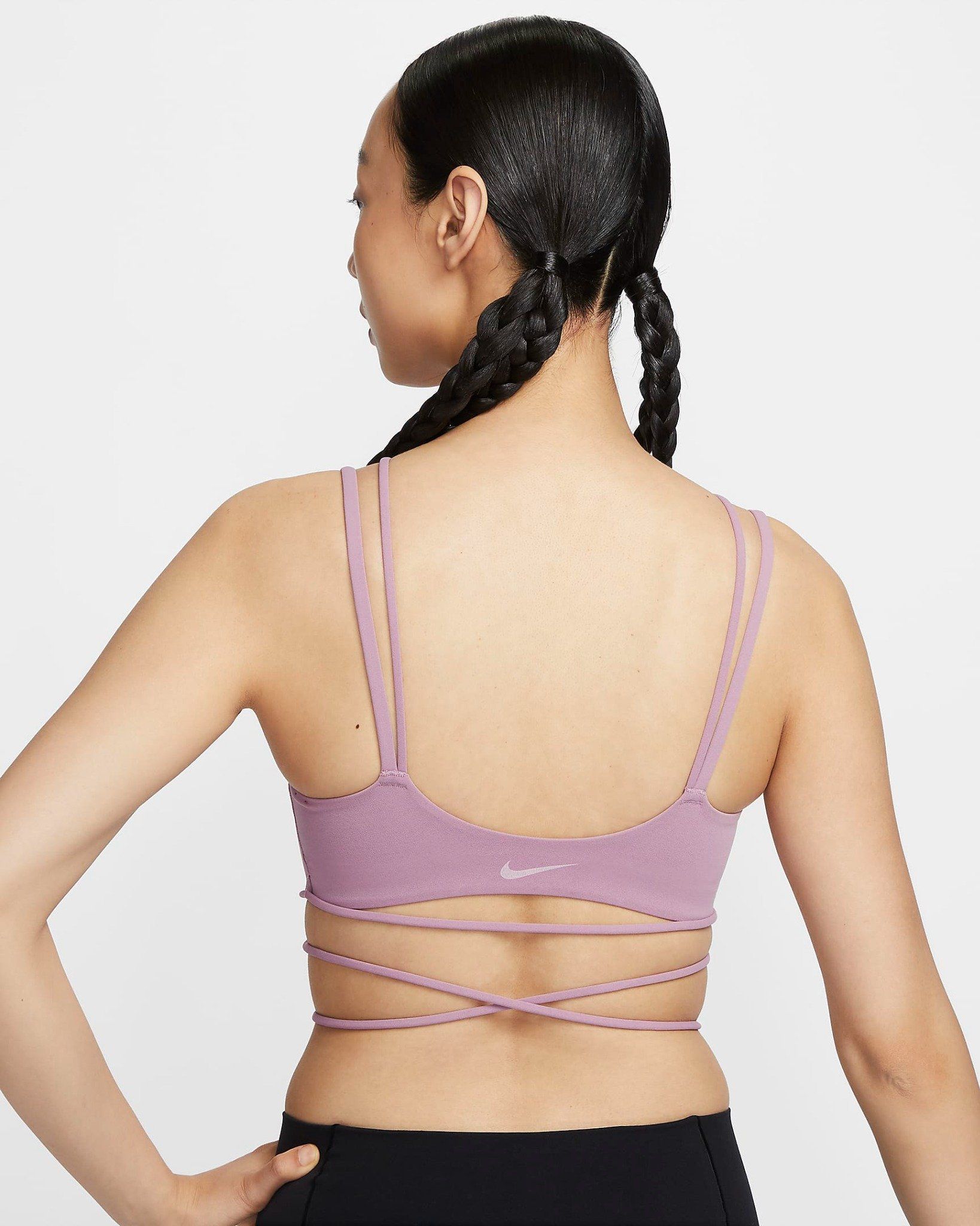 Nike - Áo ngực thể thao Nữ Zenvy Strappy Wrap Women's Light-Support Padded Sports Bra