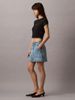 Calvin Klein - Váy jeans nữ Denim Utility Skirt Lightweight Blue Washed Jean