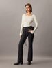Calvin Klein - Áo len tay dài CK nữ Premium Slim Cropped Knit Top