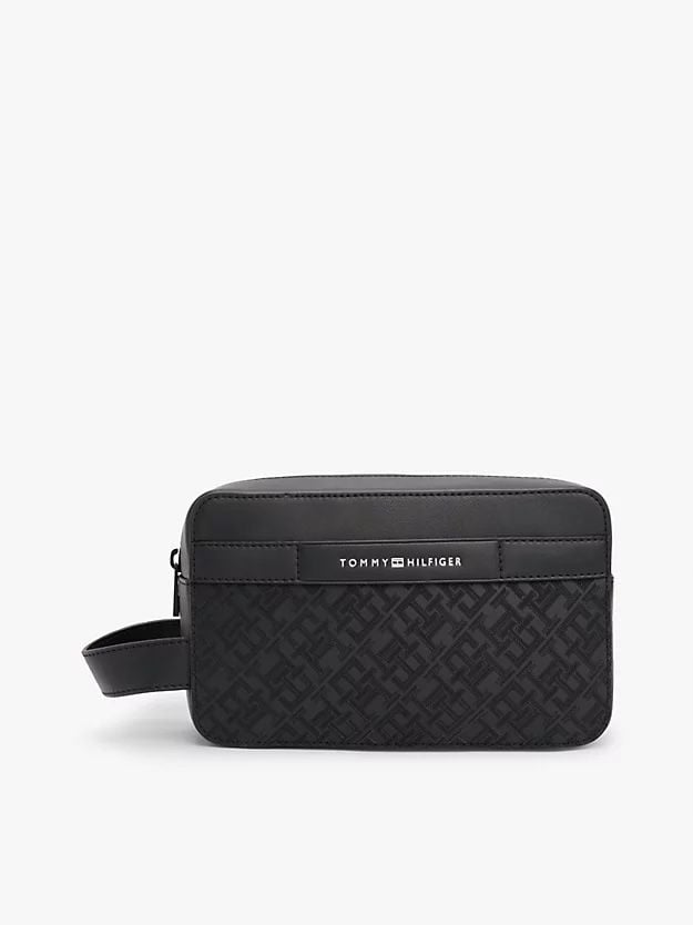 Tommy Hilfiger - Túi nam TH Monogram Embossed Washbag