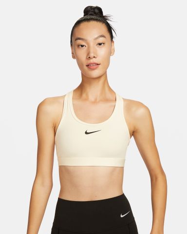 Nike - Áo ngực tập luyện hỗ trợ vừa Nữ Swoosh Medium-Support Women's Padded Sports Bra