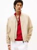 Tommy Hilfiger - Áo khoác tay dài nam Smart Casual Linen Blend Bomber Jacket
