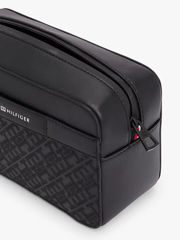 Tommy Hilfiger - Túi nam TH Monogram Embossed Washbag