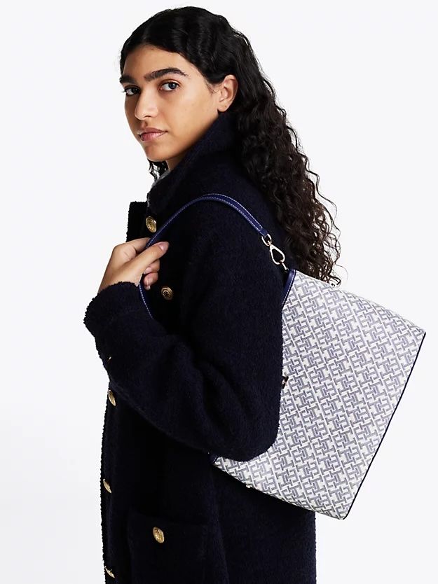 Tommy Hilfiger - Túi đeo vai nữ TH Monoplay Smooth Shoulder Bag