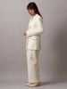 Calvin Klein - Áo vest CK nữ Relaxed Linen Blend Blazer