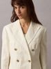 Calvin Klein - Áo vest CK nữ Relaxed Linen Blend Blazer