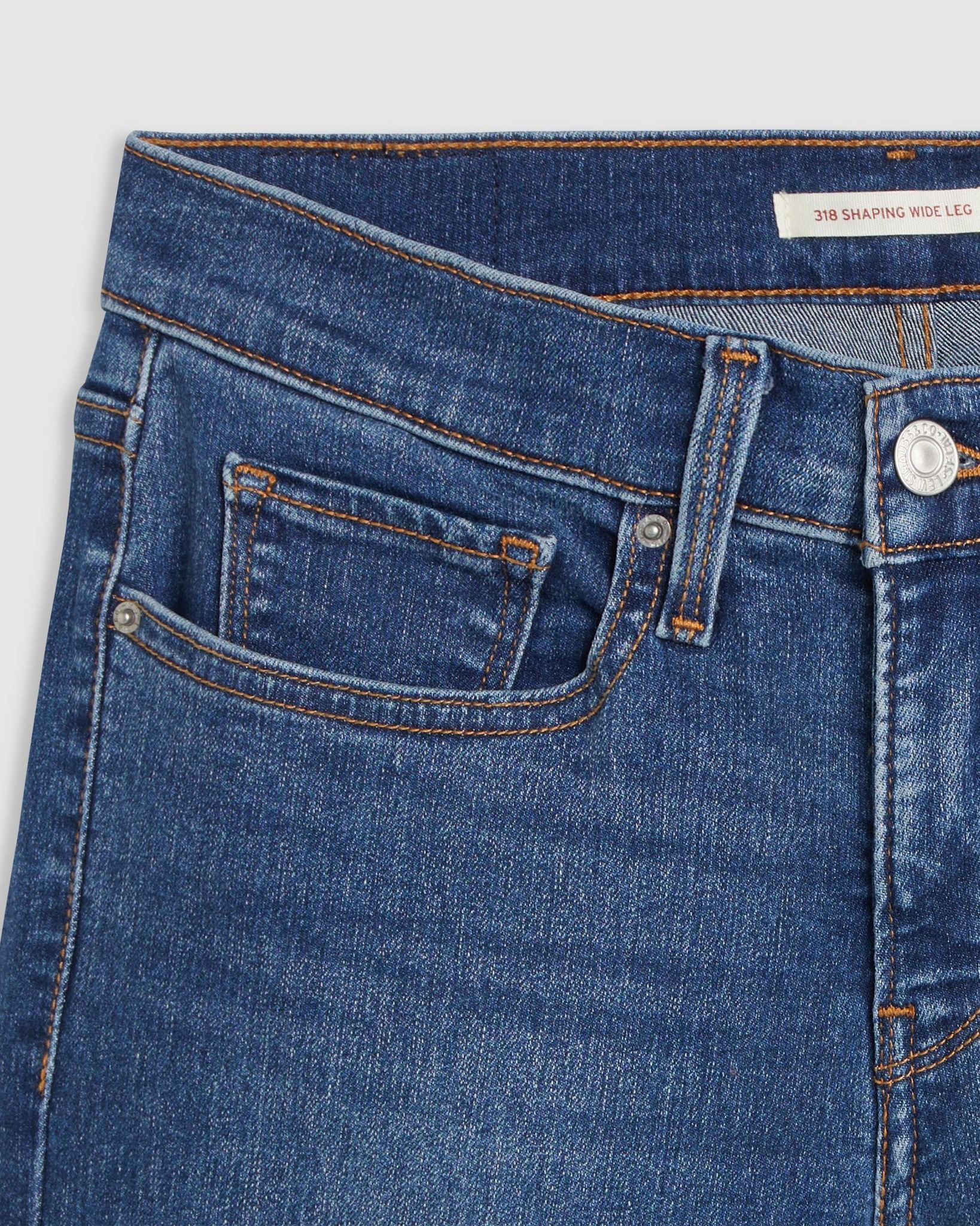 Levi's - Quần jeans ống rộng nữ 318 Shaping Wide Leg Women's Jeans
