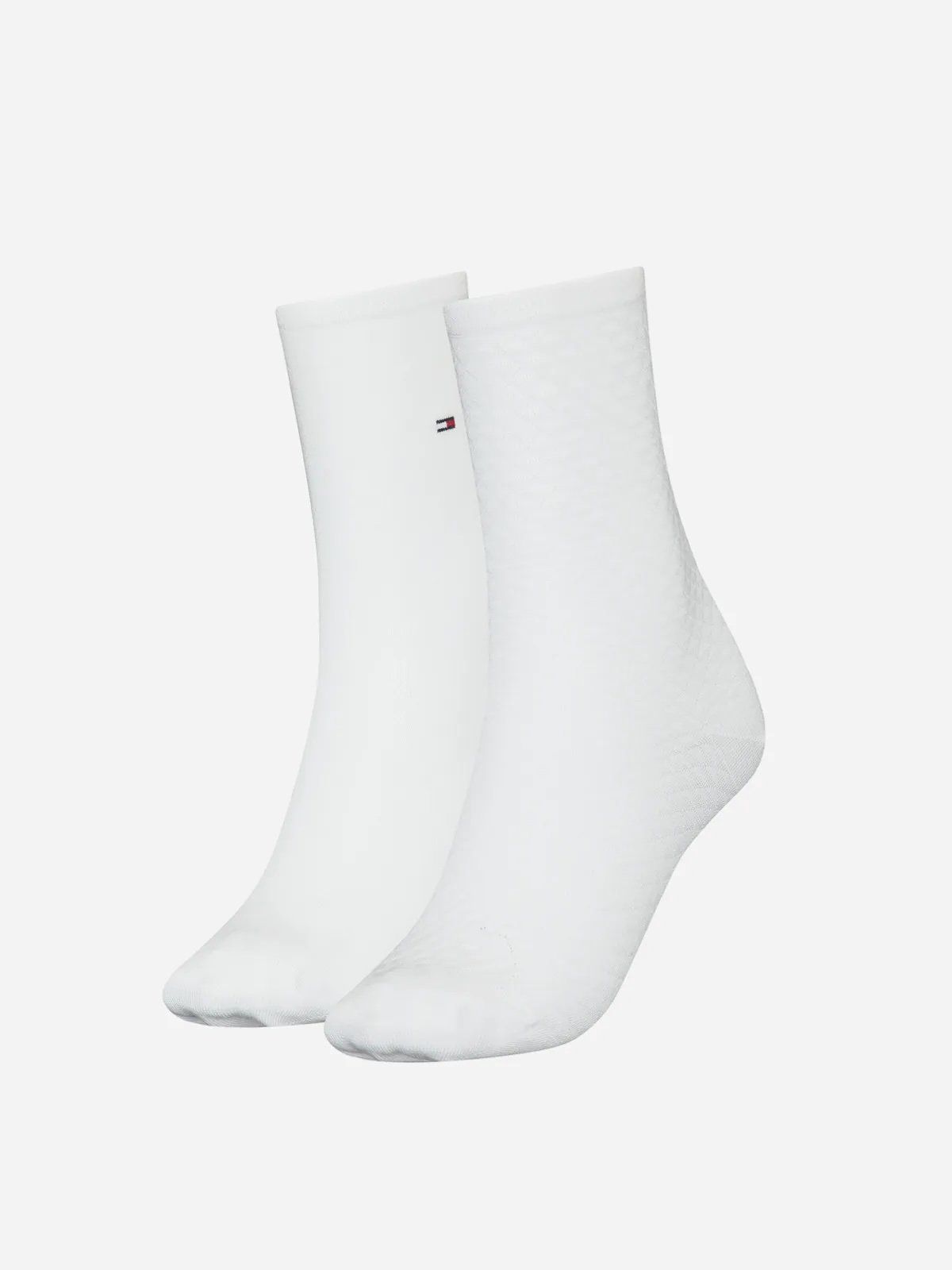Tommy Hilfiger - Bộ 2 đôi vớ cổ cao nữ TH Women Sock 2P Diamond