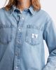 Calvin Klein - Áo sơ mi tay dài nữ Oversized Denim Shirt